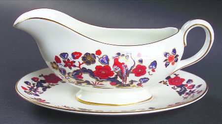 Bird of Paradise Gravy Boat & Underplate