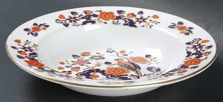 Bird of Paradise Rim Soup Bowl