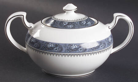 Blue Mist Sugar Bowl & Lid