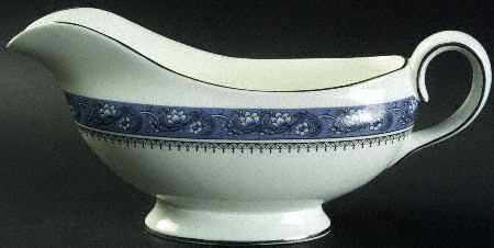 Blue Mist Gravy Boat