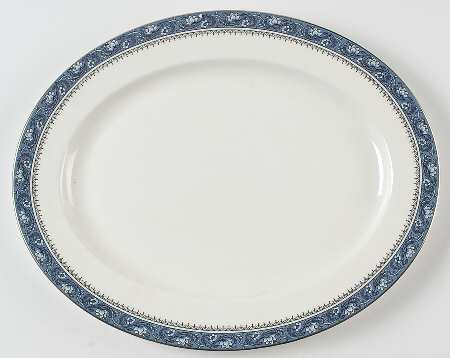 Blue Mist 13" Oval Serving Platter