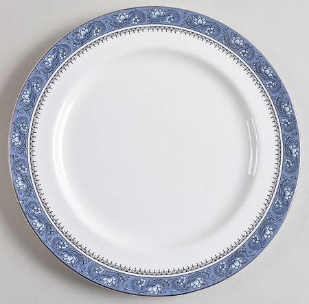 Blue Mist Luncheon Plate