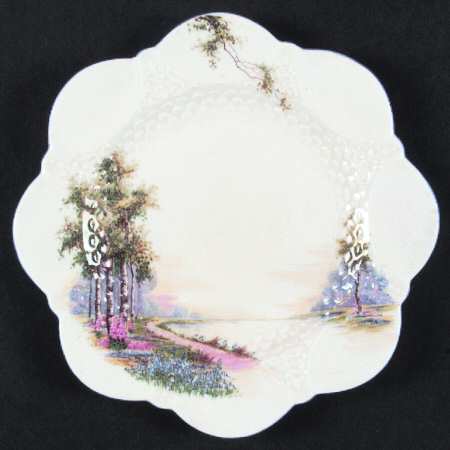 Bluebell Time (Bluetrim) Bread & Butter Plate