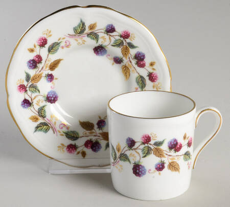 Bramble Time Demitasse Cup & Saucer Set