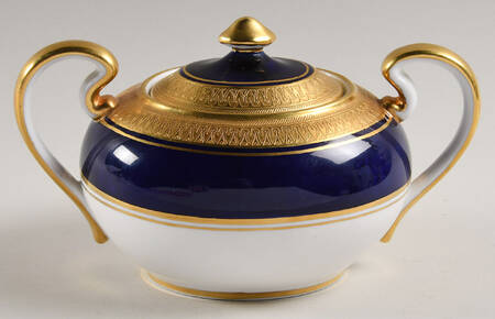 Buckingham (Scalloped) Sugar Bowl & Lid