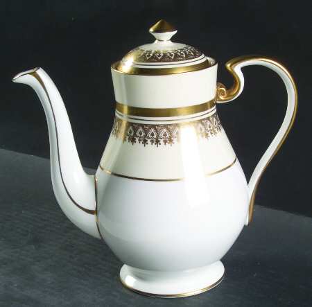 Champagne Coffee Pot & Lid
