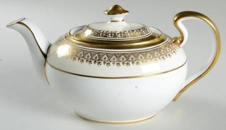 Champagne Teapot & Lid