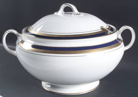 Cobalt Royale Tureen &  Lid
