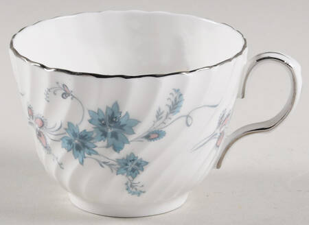 Delphine (Older, Platinum Trim) Flat Cup