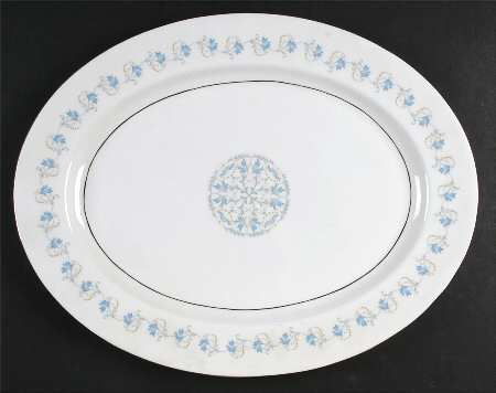 Dianne (Smooth Edge) 15" Oval Serving Platter