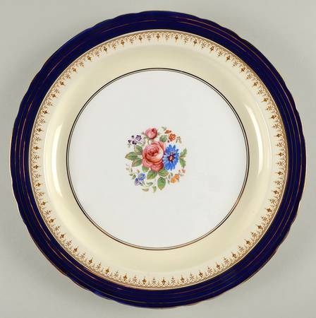 Dorchester Cobalt Blue 12" Chop Plate (Round Platter)