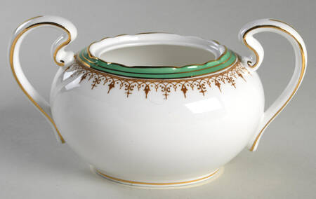 Durham Green Sugar Bowl No Lid