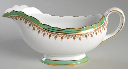 Durham Green Gravy Boat