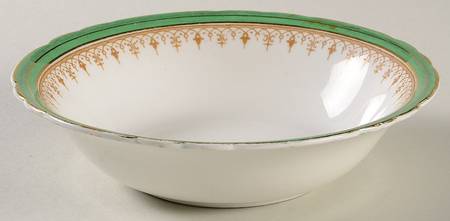 Durham Green Coupe Cereal Bowl