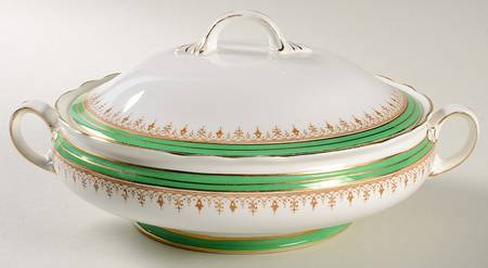 Durham Green Round Covered Vegetable