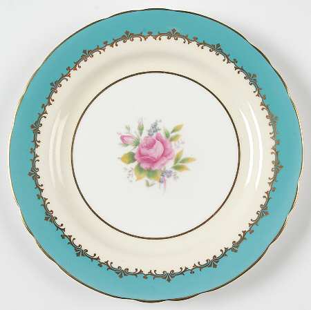 Eastbourne (Floral, Scalloped) Salad Plate