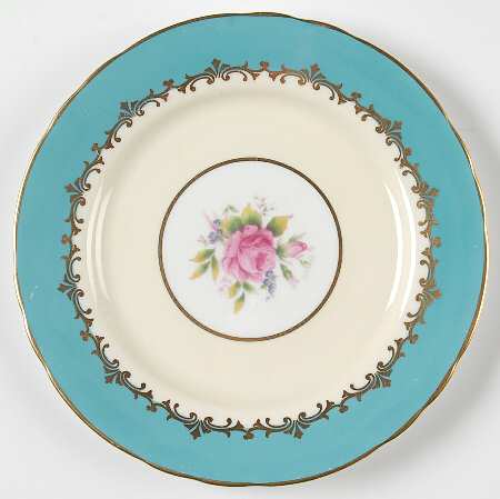 Eastbourne (Floral, Scalloped) Bread & Butter Plate