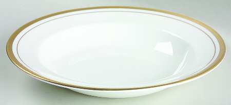 Elizabeth (Smooth) Large Rim Soup Bowl