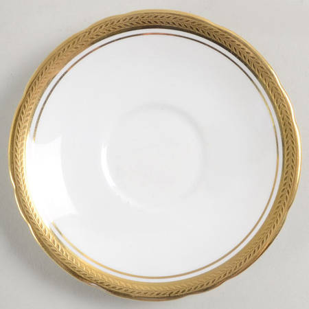 Elizabeth (Scalloped, Pin Line) Saucer for Demitasse Cup