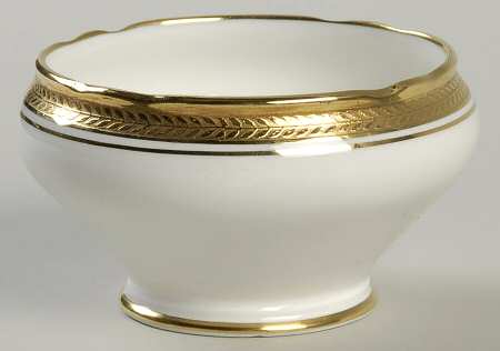 Elizabeth (Scalloped, Pin Line) Mini Open Sugar Bowl