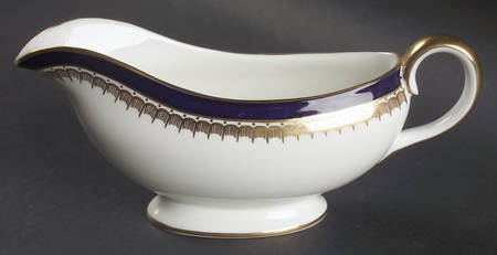 Embassy Cobalt Blue (Smooth) Gravy Boat