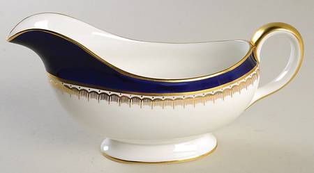 Embassy Cobalt Blue (Smooth) Gravy Boat