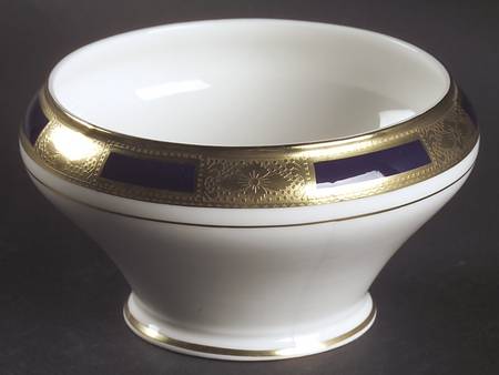 Empress Cobalt Open Sugar Bowl
