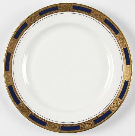 Empress Cobalt Luncheon Plate