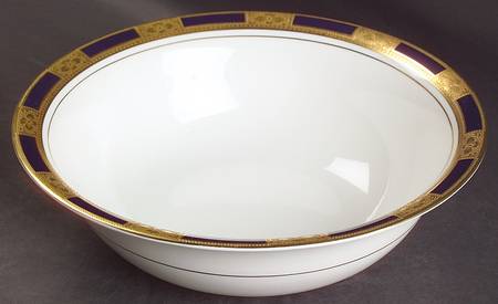 Empress Cobalt 9" Salad Serving Bowl