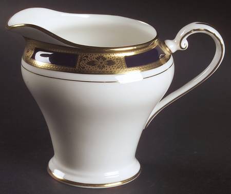 Empress Cobalt Creamer