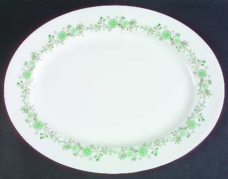 Emerald Isle 15" Oval Serving Platter