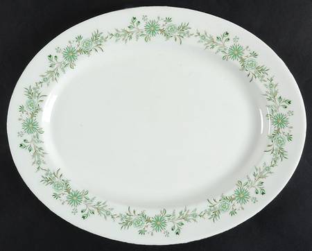 Emerald Isle 13" Oval Serving Platter