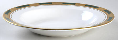 Empress Laurel Large Rim Soup Bowl