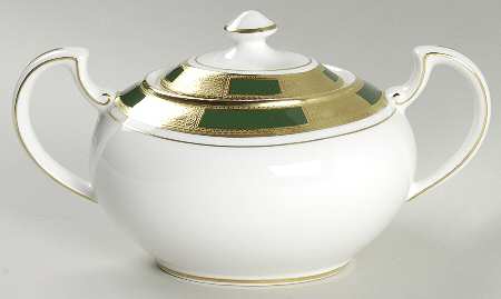 Empress Laurel Sugar Bowl & Lid