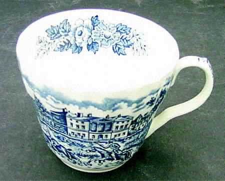 England's Heritage Blue Flat Cup