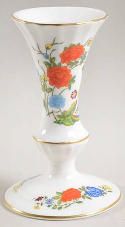 Famille Rose 5" Candlestick