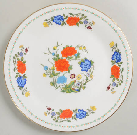 Famille Rose Salad Plate