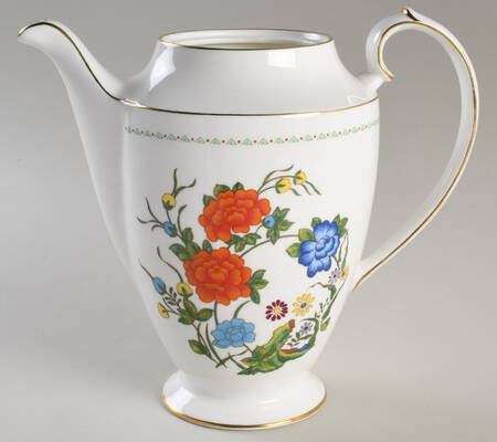 Famille Rose Coffee Pot No Lid