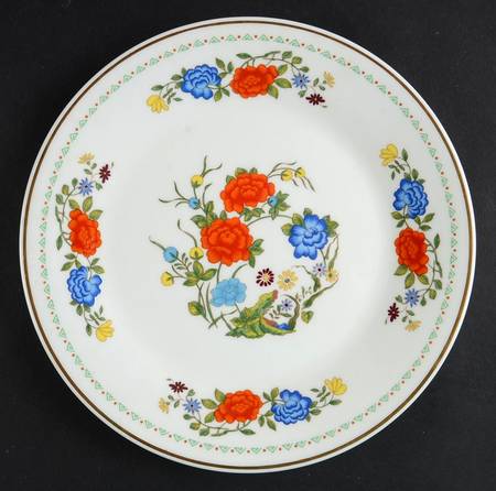 Famille Rose Salad Plate