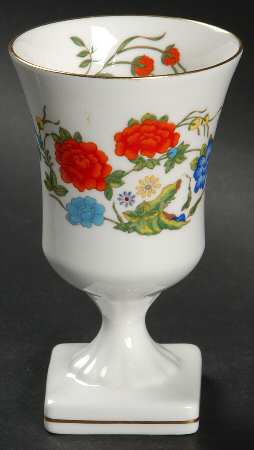 Famille Rose 4" Urn Shaped Vase