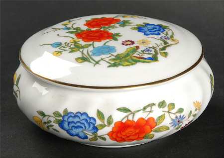 Famille Rose Round Box & Lid