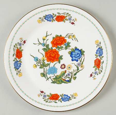 Famille Rose Luncheon Plate