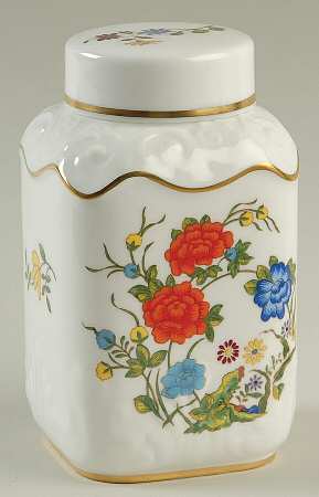 Famille Rose Small Ginger Jar & Lid