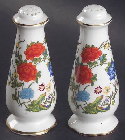 Famille Rose Salt & Pepper Set