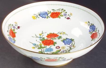 Famille Rose Large Fruit Bowl