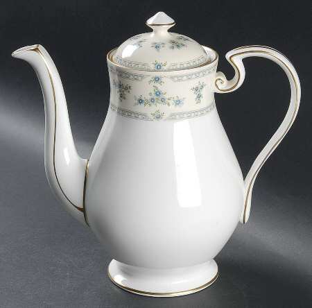 Fleurette Coffee Pot & Lid