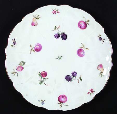 Florida White Salad Plate