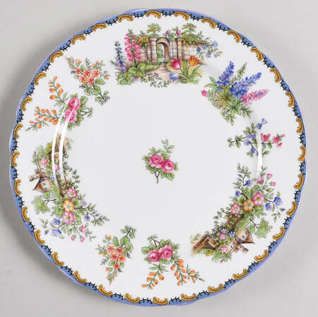 Garden Gate Salad Plate