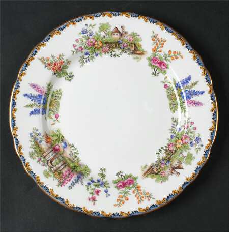 Garden Gate Salad Plate