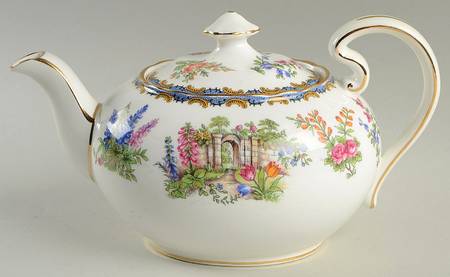 Garden Gate Teapot & Lid